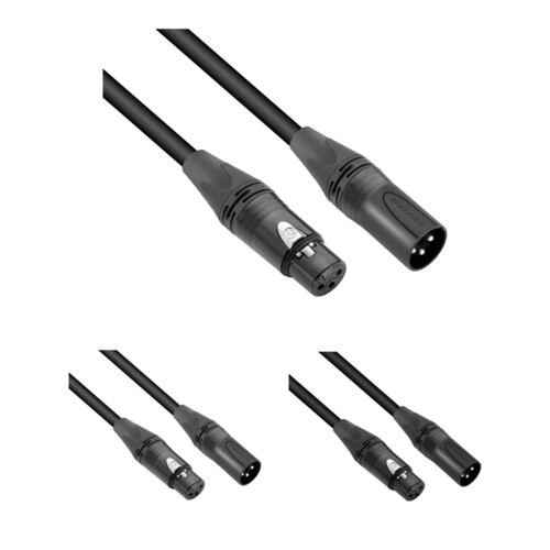 Kopul Studio Elite 4000 Series XLR M to XLR F Microphone Cable Kit