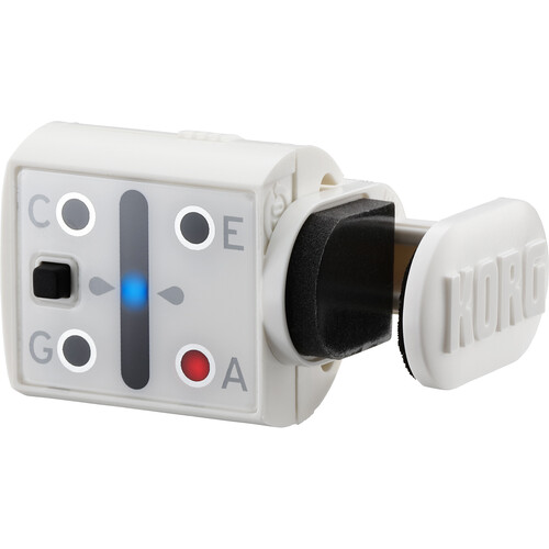 Korg MiniPitch Clip-On Ukelele Tuner (White)