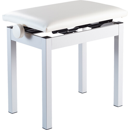 Korg Adjustable-Height Piano Bench (White)