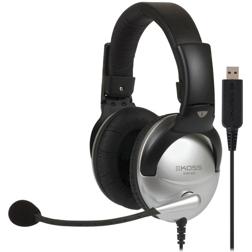 Koss SB45 USB Communication Headsets with NoiseReducti 178203