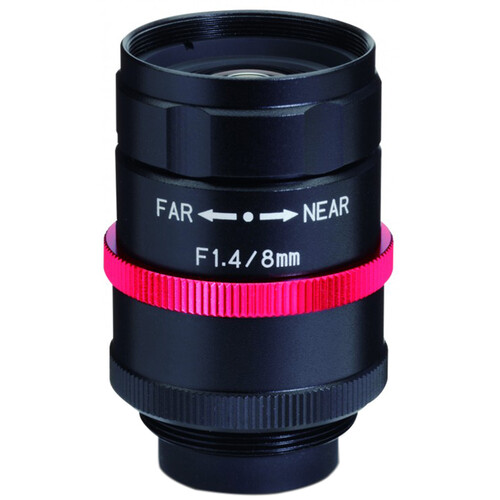 Kowa LM8JCM-WP C-Mount 8mm Fixed Focal Lens