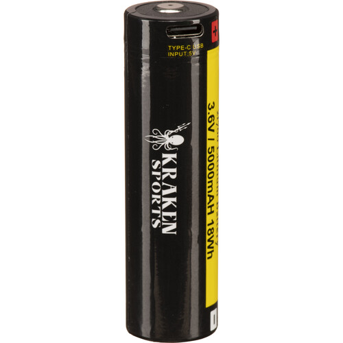 Kraken Sports 21700 Battery for NR-1500 1500Z & Hydra 1500 Lights