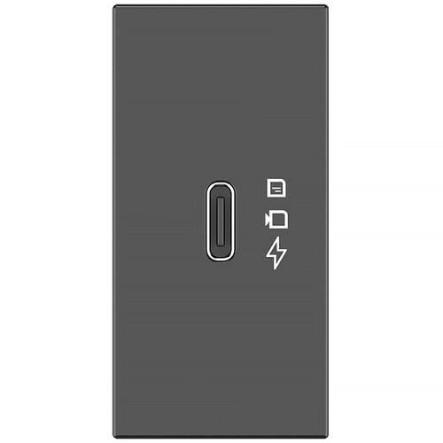 Kramer Passive Module with USB-C Male (Black)