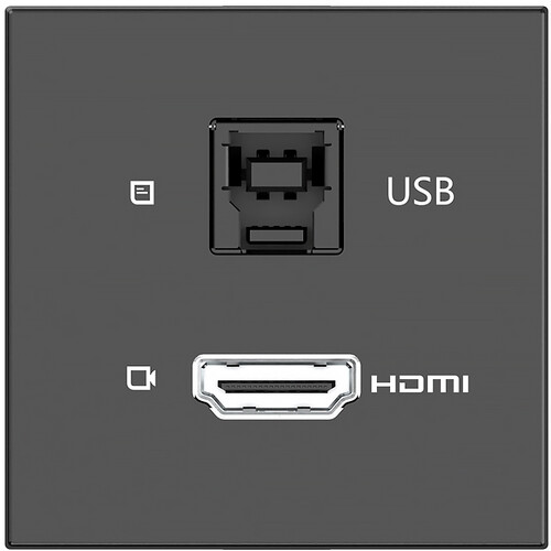 Kramer Passive Module with HDMI & USB-B Ports (Black)