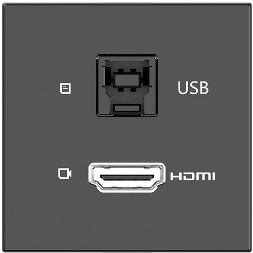 Kramer Passive Module with HDMI & USB-B Ports (White)
