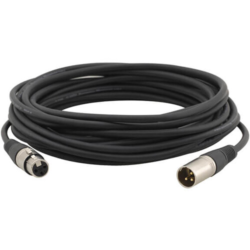 Kramer 3-Pin XLR Male to 3-Pin XLR Female Quad-Style Cable (1.5')