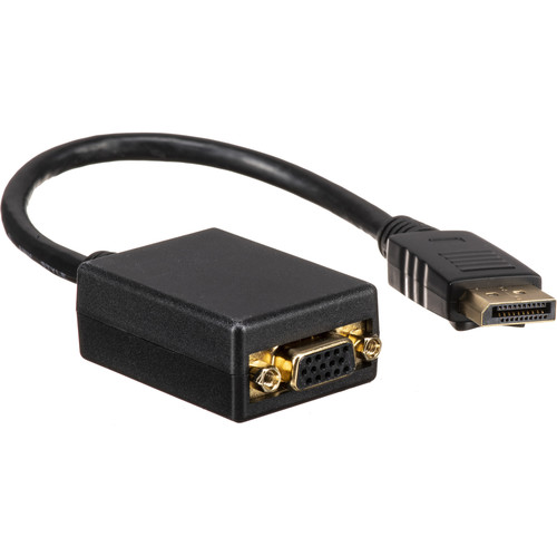 Kramer DisplayPort to VGA Adapter Cable (1')