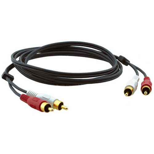 Kramer 2 RCA Male to 2 RCA Male Stereo Audio Cable (35')