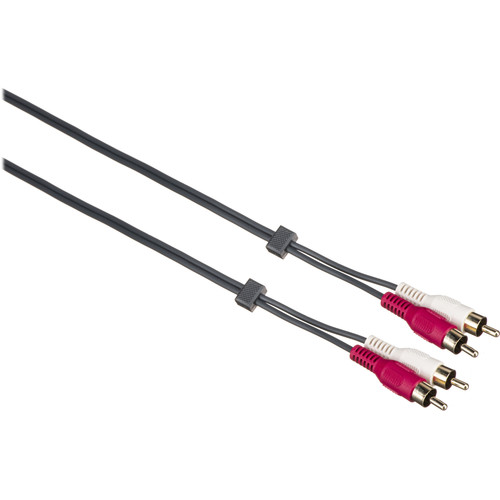 Kramer 2 RCA Male to 2 RCA Male Stereo Audio Cable (50')