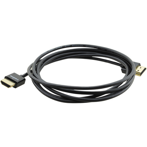 Black Only Ultra Slim High Speed Hdmi Flexible Cable with Ethernet