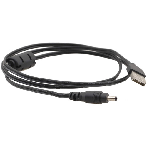 Kramer USB-A to 5V DC Jack Fiber Optic Power Cable (3')