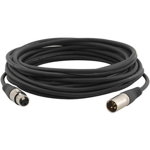 Kramer 3-Pin XLR Male to 3-Pin XLR Female Quad-Style Cable (100')