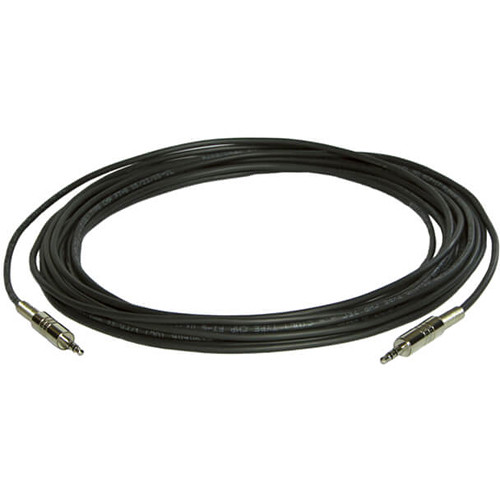 Kramer CP-A35M/A35M Plenum-Rated 3.5mm TRS Male to Male Mini Stereo Audio Cable (50')