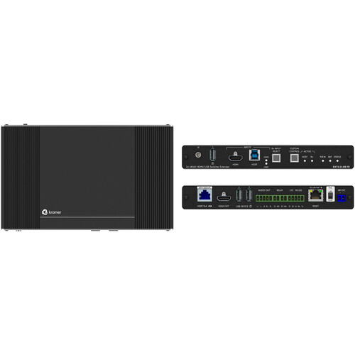 Kramer 2x1 4K60 HDMI/USB Switcher Extender over HDBaseT 3.0