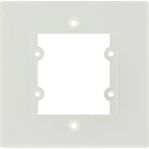 Kramer FRAME-1G Three-Insert Frame for Single-Gang Wall Plate Inserts (White)