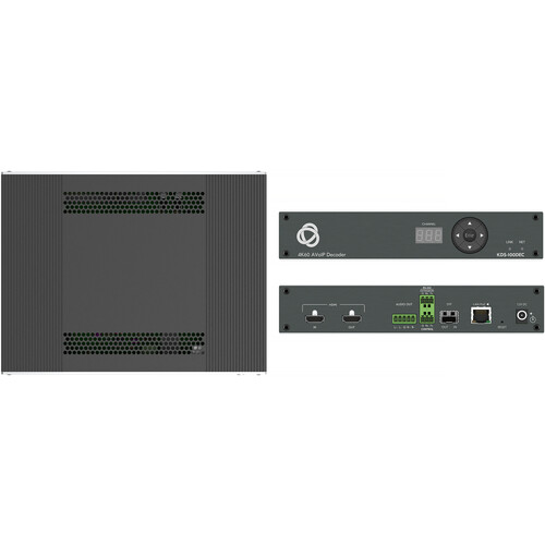 Kramer KDS-100DEC AVoIP 4K60 4:2:2 Streaming Decoder with Audio