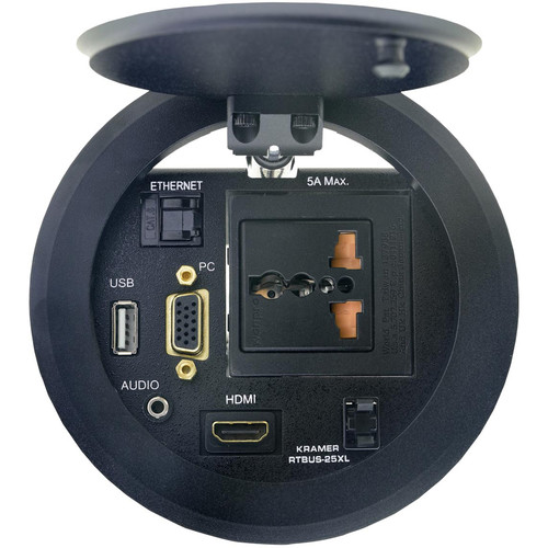 Kramer RTBUS-25XL Round Table Mount Multi-Connection Solution