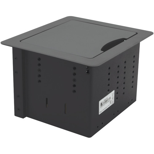 Kramer TBUS-1N Table Mount Modular Multi-Connection Solution (Silver Lid)