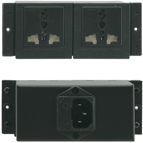 Kramer TBUS Dual Power Socket Module (Universal Outlet)