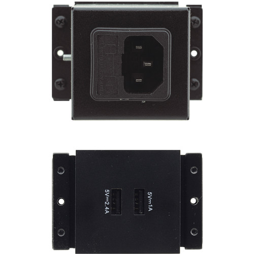 Kramer Dual USB-A Charging Sockets in Power Bracket Module