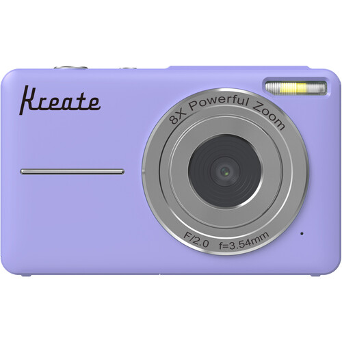 Kreate DC403L-AF Digital Point and Shoot Camera (Purple)