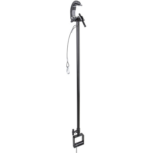 Kupo Lightweight Telescopic Hanger with Stirrup Head (Short Black)