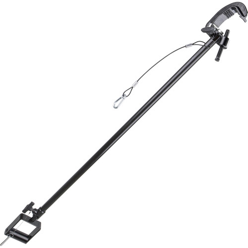 Kupo Lightweight Telescopic Hanger with Stirrup Head (Medium Black)