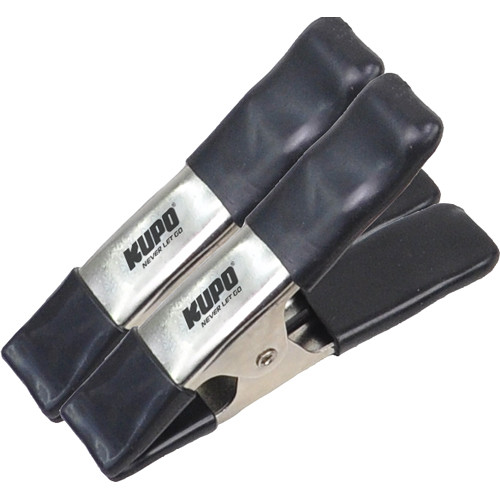Kupo Steel A Clamp (Black 2-Pack 6