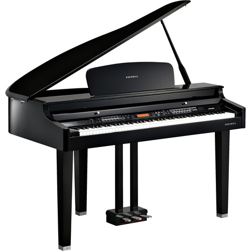 Kurzweil MPG100 Digital MiniSize Baby Grand Piano MPG100EP B&H