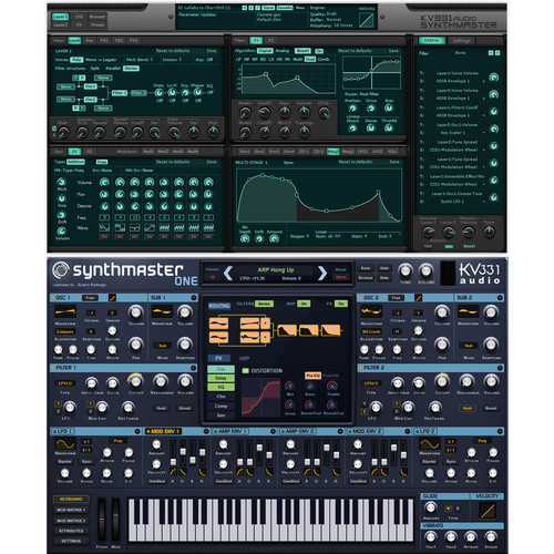 KV331 Audio SynthMaster Everything Bundle Upgrade from SynthMaster Player Music Production Plug-Ins