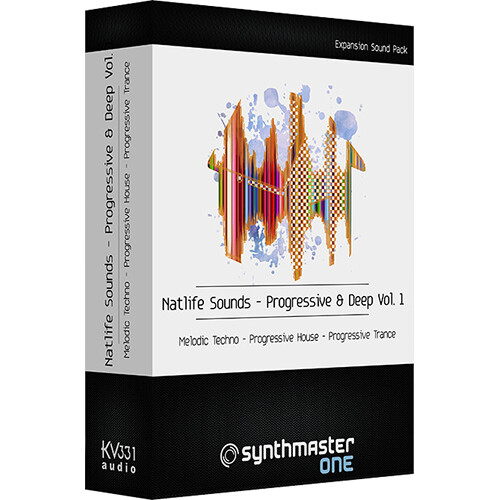 KV331 Audio NatLife Progressive & Deep Volume 1 Expansion Pack for SynthMaster One (Download)