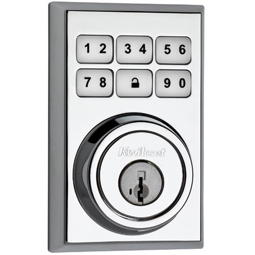 Kwikset Contemporary SmartCode Deadbolt Lock 99100013 B&H Photo