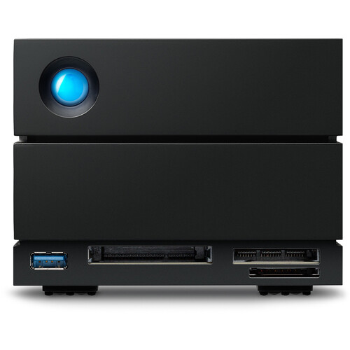 LaCie 48TB 2big Dock 2-Bay Thunderbolt 3 RAID Array (2 x 24TB)