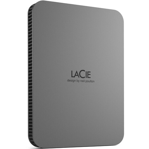 LaCie 2TB Mobile Drive Secure USB 3.2 Gen 1 External Hard Drive
