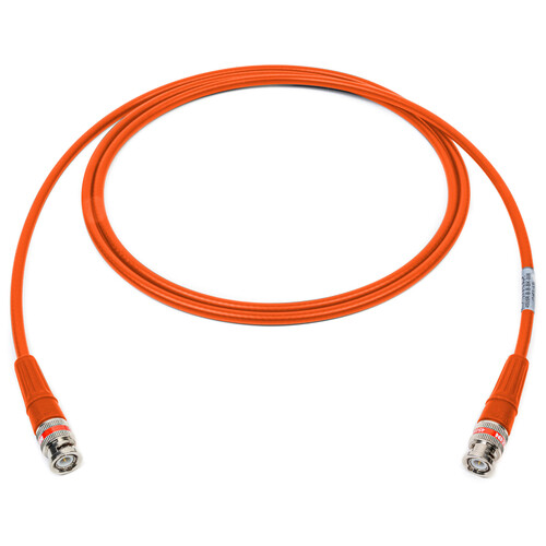 Laird Digital Cinema 4505R 12G-SDI/4K UHD Single Link BNC Cable (10' Orange)