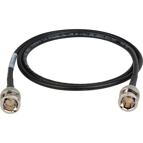 Laird Digital Cinema BNC to BNC 12G-SDI/4K UHD Single-Link RG59 Cable (150' Black)