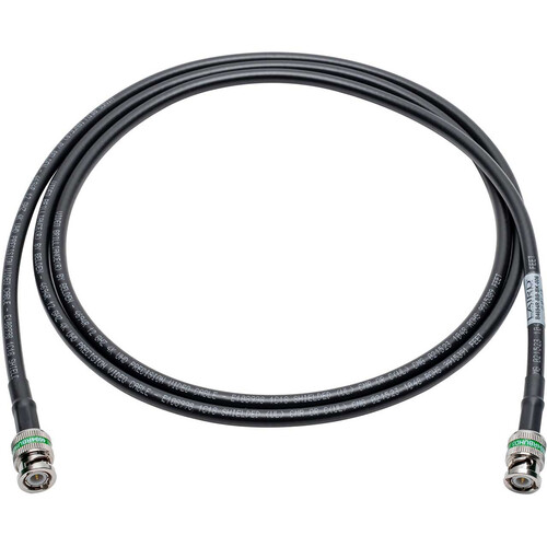 Laird Digital Cinema 12G-SDI/4K UHD Belden 4694R Cable with 4694RBUHD3 BNC Connectors (Black 100')