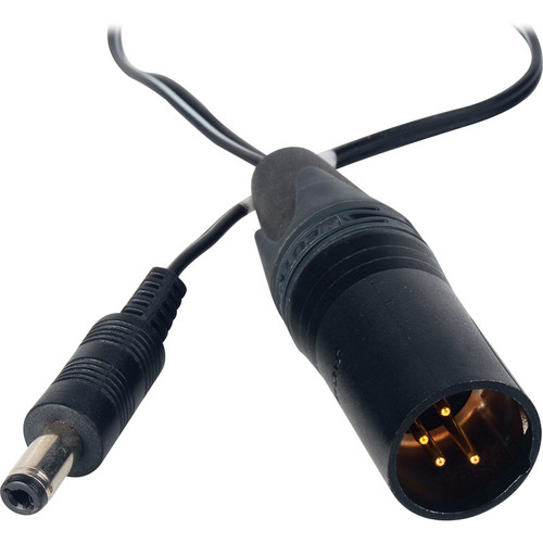 Laird Digital Cinema 2.5mm DC to XLR 4-Pin Power Cable for Blackmagic Cameras (3')