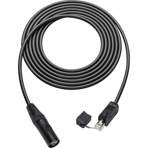 Laird Digital Cinema Belden CAT6A 10GX IP Ethernet Cable with etherCON Connector to RJ45 with ProShell Cap (150')