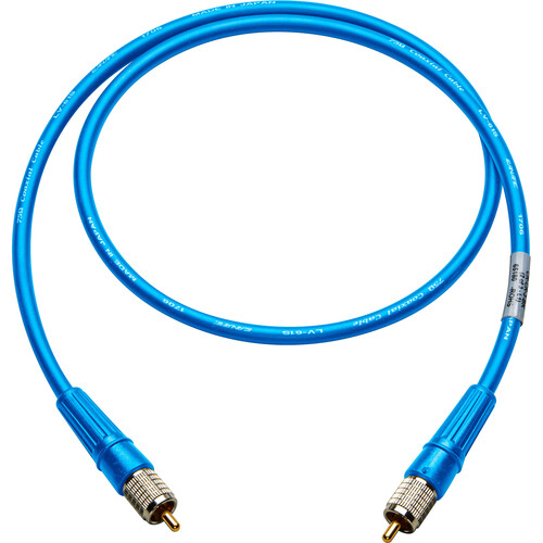 Laird Digital Cinema Canare LV-61S RCA Video Cable (25' Blue)