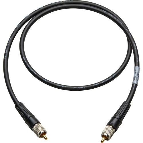 Laird Digital Cinema Canare LV-61S RCA Video Cable (25' Black)