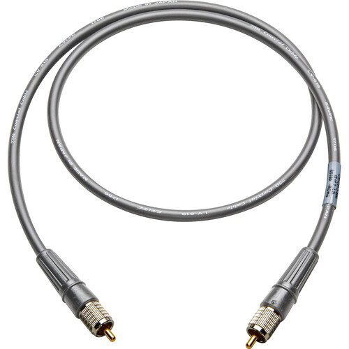 Laird Digital Cinema Canare LV-61S RCA Video Cable (25' Gray)