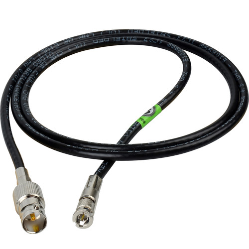 Laird Digital Cinema High-Density HD-BNC Male to Standard BNC Female HD-SDI Cable (25')