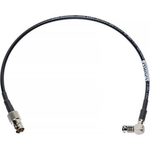 Laird Digital Cinema 4855R Standard BNC Male to Right-Angle HD-BNC 4K 12G-HD-SDI Video Patch Cable (6')