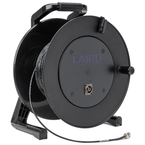 Laird Digital Cinema LCR-4855-B-B-100 12G-SDI/4K UHD Single-Link BNC Camera Cable on Reel (100')