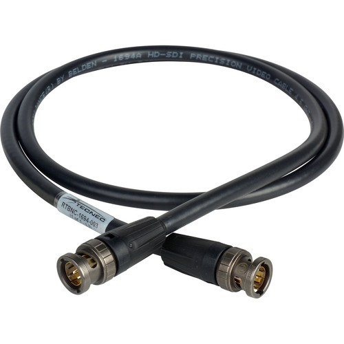 Laird Digital Cinema RG-6 6G-SDI/2K Neutrik rearTWIST Male BNC to Male BNC Cable (3')