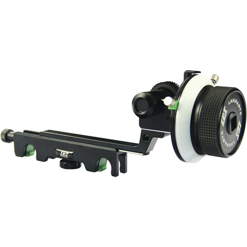 LanParte Follow Focus V2 with Hard Stops for 19mm Rods