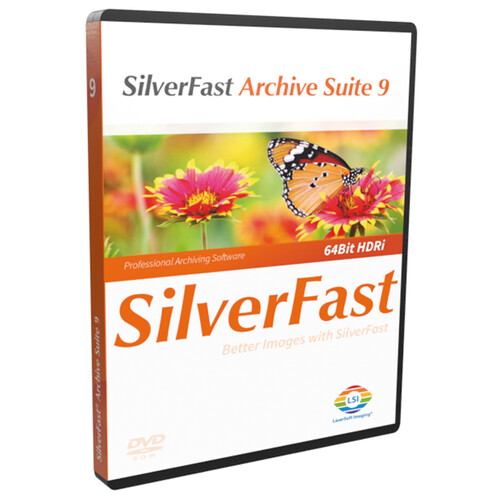 LaserSoft Imaging SilverFast Archive Suite 9 for Plustek OpticFilm 8200i Scanner
