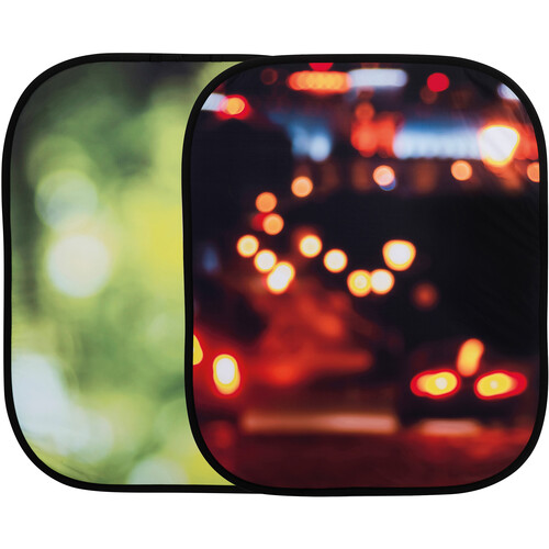Manfrotto Collapsible Background (4x5' Summer Foliage / City Lights)