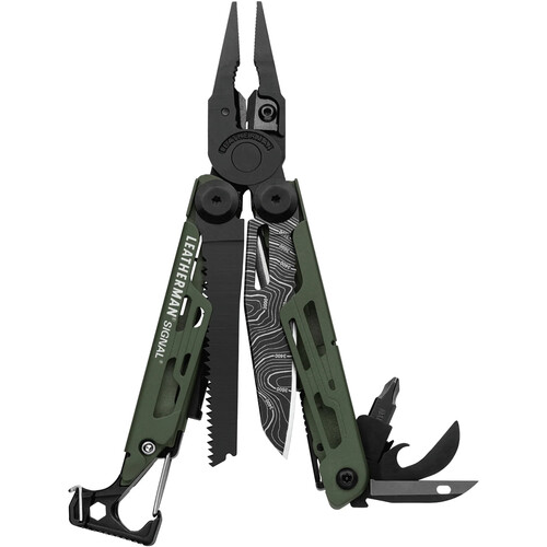 Leatherman Signal Multi-Tool (Topo Green&nbspClamshell Packaging)